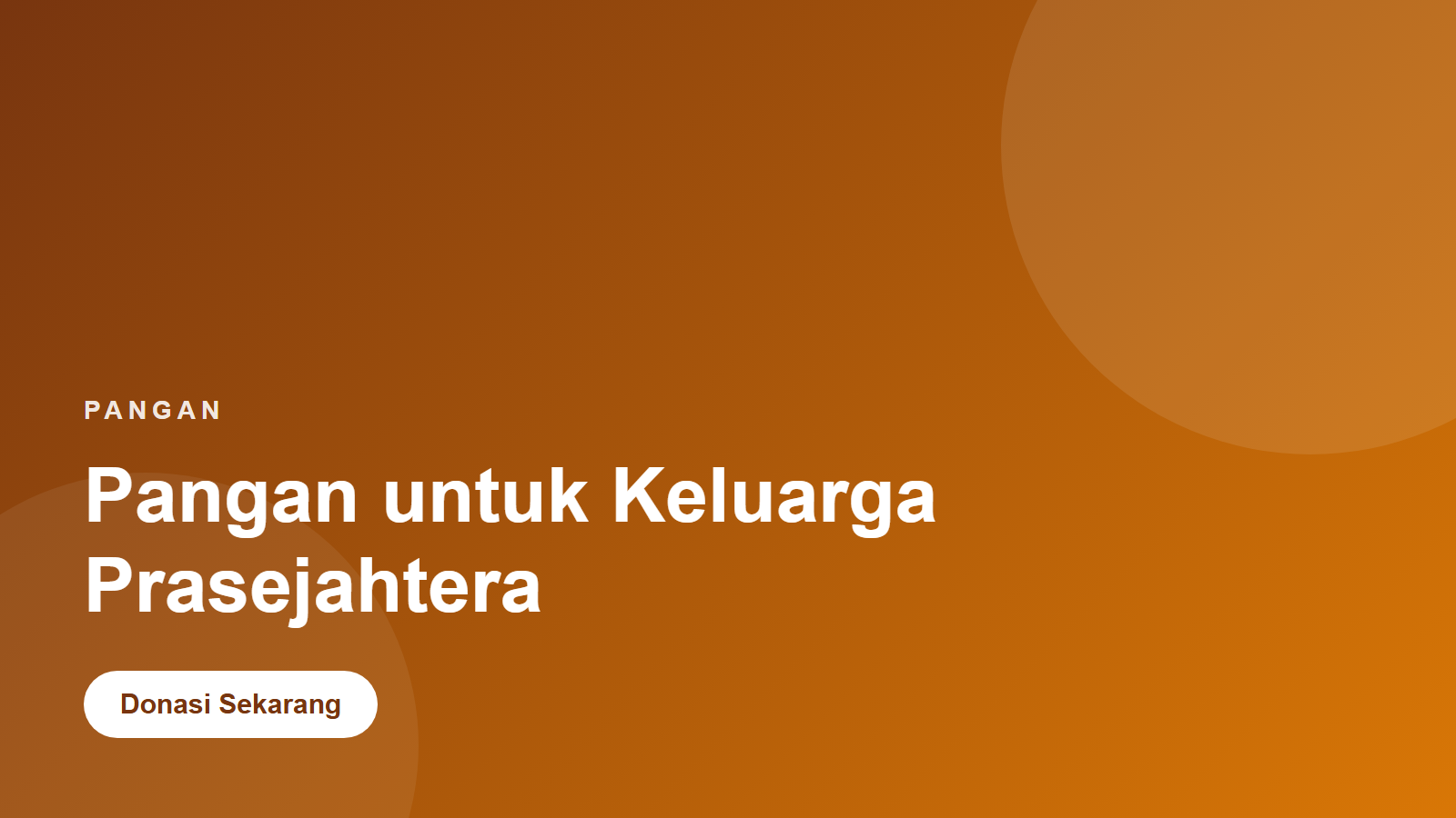 Pangan untuk Keluarga Prasejahtera